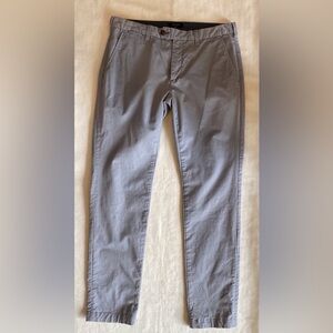 Ted Baker London Classic Grey Dress Chino Pant